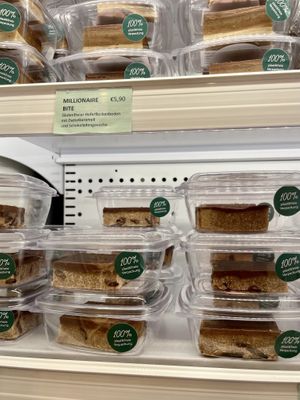 Cookie dough squares  at The LaLa 2 in Vienna