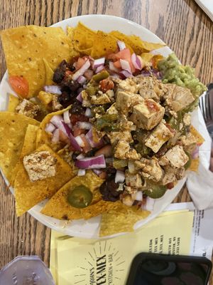 Mexican plate with sub guacamole  at John's Tex Mex in Rochester