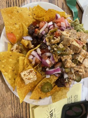 Tofu Mexican food at John's Tex Mex in Rochester
