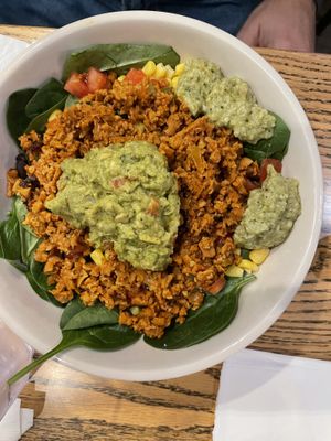 Burrito bowl-pick your own fillings   at John's Tex Mex in Rochester