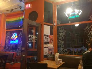 Inside shop at John's Tex Mex in Rochester