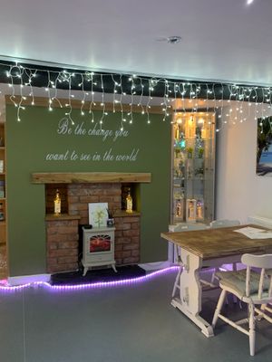 Our inside area  at Green Island Bistro in Rhuddlan