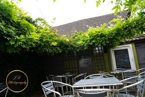 Outside area at Green Island Bistro in Rhuddlan