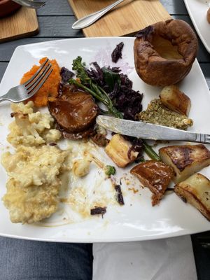 Sorry it’s half eaten, I couldn’t wait!   at Green Island Bistro in Rhuddlan