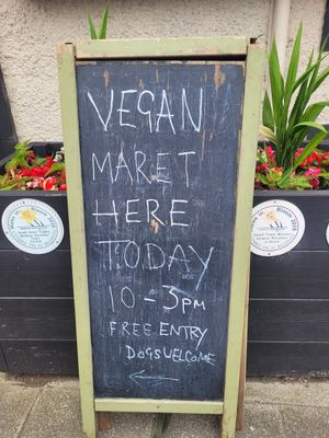 Green Island Vegan Market June 2024 at Green Island Bistro in Rhuddlan