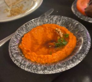 Pepper purée   at M.Houmous in Nancy