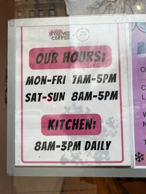   at Forever Coffee NYC in New York City