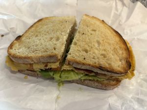 Vegan Breakfast Sandwichh  at Forever Coffee NYC in New York City