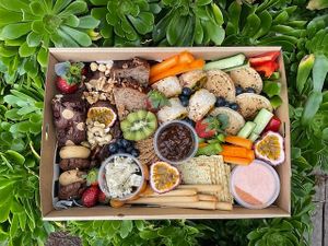 We offer catering and grazing boxes. All vegan and full od deliciousness!! at A Good Little Thing in Tootgarook
