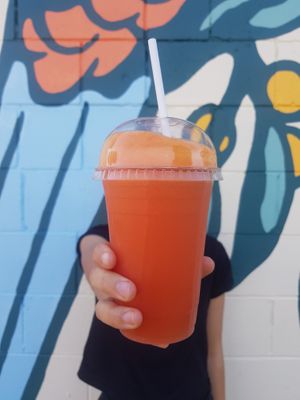 Fresh juices and smoothies at A Good Little Thing in Tootgarook