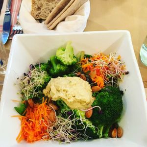 Hummus Salad  at Chez Helen in Antibes