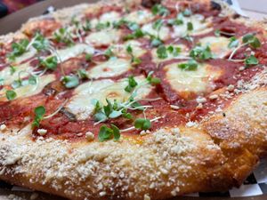 Sprouty pie at Lolly's Pantry in North Palm Beach