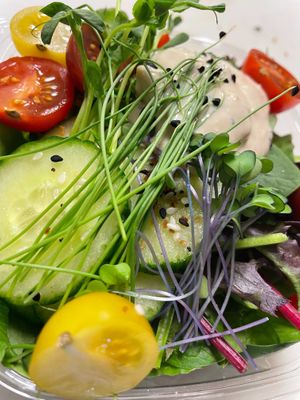 Garden salad at Lolly's Pantry in North Palm Beach