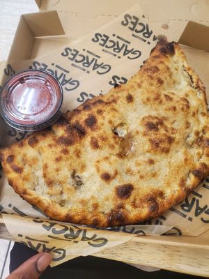 Cheese Steak Calzone 😋 at Lolly's Pantry in North Palm Beach