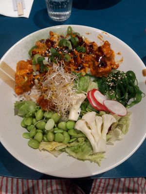 Spicy tofu don at Tokumaru Tripla in Helsinki