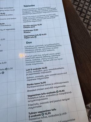   at Tokumaru Tripla in Helsinki