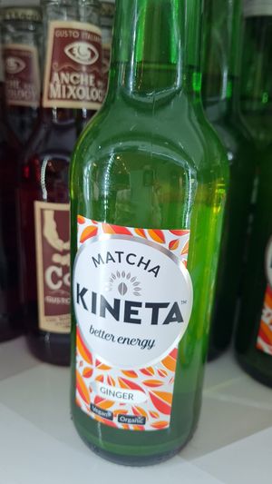 Te matcha refresco vegan/organic at Kokeshi in Lleida