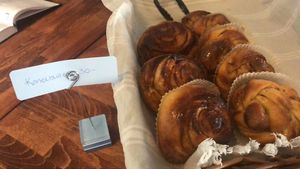 Kanelbullar at Tea Room Kullaberg - Pop Up in Hoeganaes
