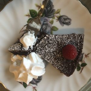 Kladdkaka at Tea Room Kullaberg - Pop Up in Hoeganaes