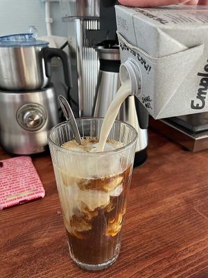Iced Latte at Tea Room Kullaberg - Pop Up in Hoeganaes