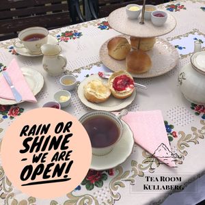 Cream Tea at Tea Room Kullaberg - Pop Up in Hoeganaes