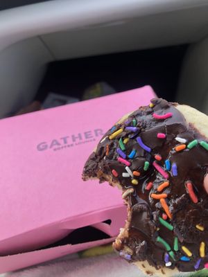 The perfect snack for a roadtrip!   at Gather Coffee Lounge in Oneida