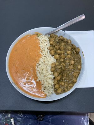 Vegan chicken butter and chickpea at Back2Nature Cafe & Grocery in Balaclava