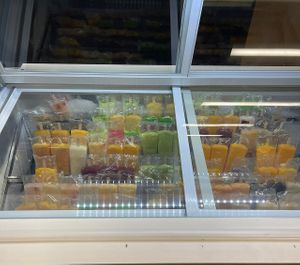 some vegan popsicles   at Waka-Waka Snack-Bar in Everett