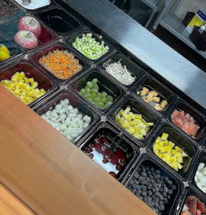 fruit toppings   at Waka-Waka Snack-Bar in Everett