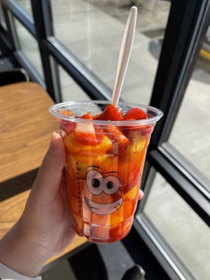 fruit cup with chamoy   at Waka-Waka Snack-Bar in Everett