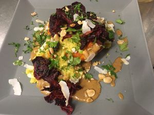 Filled Pumpkin at Viasko - Bar und Restaurant in Berlin