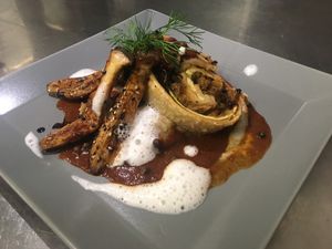  Wirsing Strudel at Viasko - Bar und Restaurant in Berlin