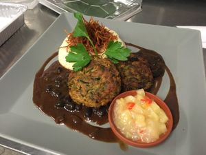 Zucchini Taler at Viasko - Bar und Restaurant in Berlin