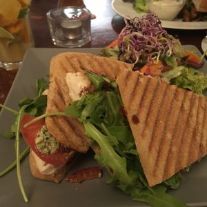 Grilled Pesto Panini  at Viasko - Bar und Restaurant in Berlin