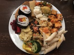 Brunch - all the cold dishes at Viasko - Bar und Restaurant in Berlin