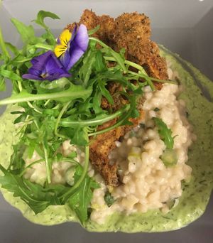 Risotto at Viasko - Bar und Restaurant in Berlin