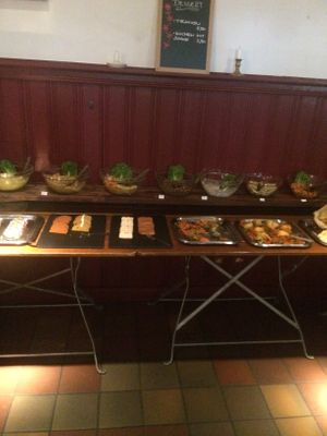 Some ofte items of the delicious brunch buffet  at Viasko - Bar und Restaurant in Berlin