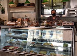 Counter at Galiotos. at Galioto's Delicatessen in New York City
