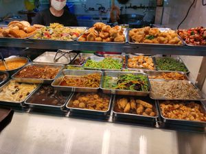 The food you order set is not allowed to change. at Su Yuan Vegetarian 素缘 - Bedok in East Singapore