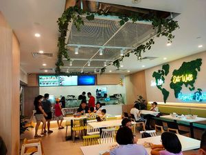 cafe interior at Grove 素林 - Canberra in North Singapore