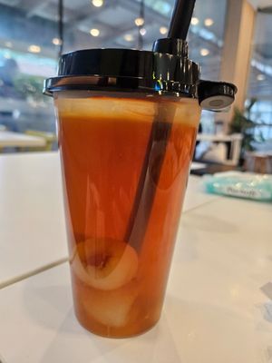Lychee Lemon Tea ~ 20/1/24 at Grove 素林 - Canberra in North Singapore