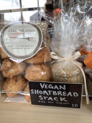 Shortbread! at Fire Island Rustic Bakeshop in Anchorage