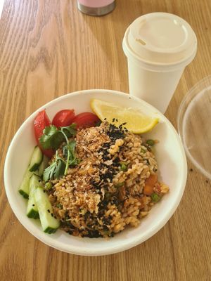 Fried rice at GROW in Anglesea