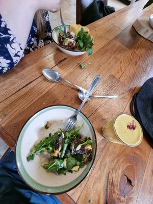 Tumeric latte at GROW in Anglesea