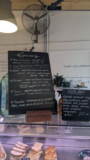 Specials menu! at GROW in Anglesea