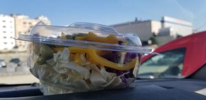 Asian salad at Plant Kitchen in Amman