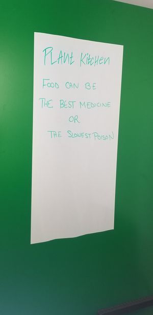 Food at Plant Kitchen in Amman