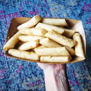 Soy Garlic Rice Sticks at Fat Baby in Aachen