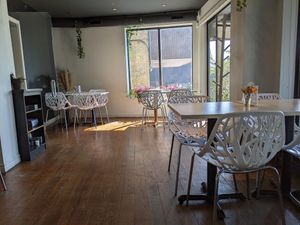 rear seating area at Astoria Bistro Botanique in Gatineau