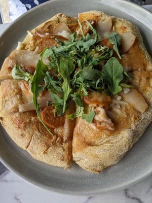 Pizza at Astoria Bistro Botanique in Gatineau